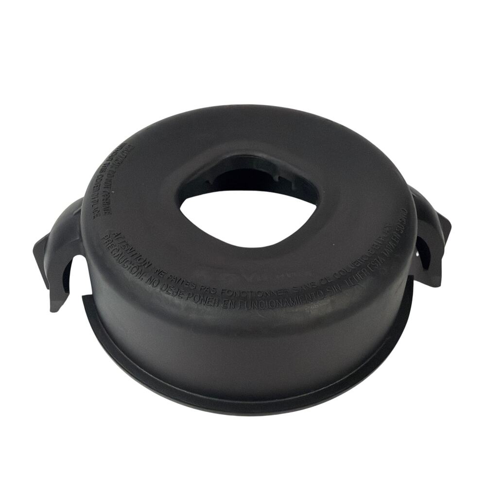Vitamix 64 oz Container Lid Black No Center Plug Stopper